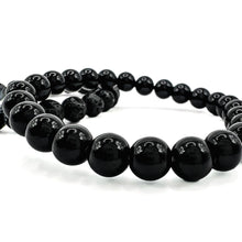 Load image into Gallery viewer, Black Lava and Onyx Bracelet Set