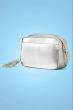 Load image into Gallery viewer, Rollin With My Homies Crossbody Bag Metallic Silver