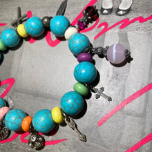 Load image into Gallery viewer, FESTIVAL BOHO &quot;Turquoise Charm&quot; Bracelet
