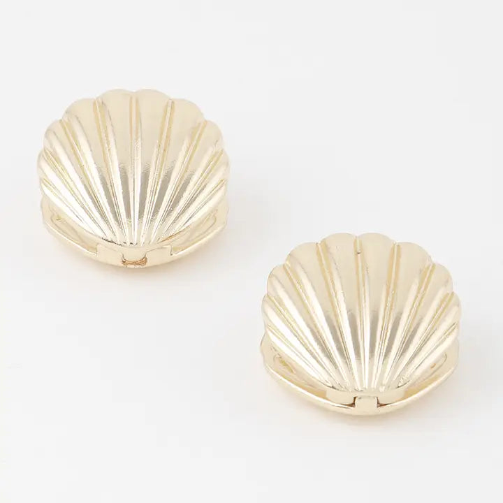 Clam Shell Earrings