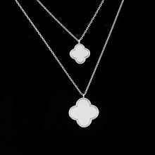 Load image into Gallery viewer, Double Clover Necklace
