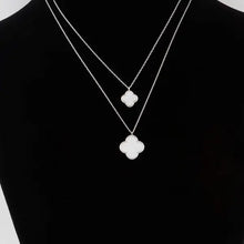 Load image into Gallery viewer, Double Clover Necklace
