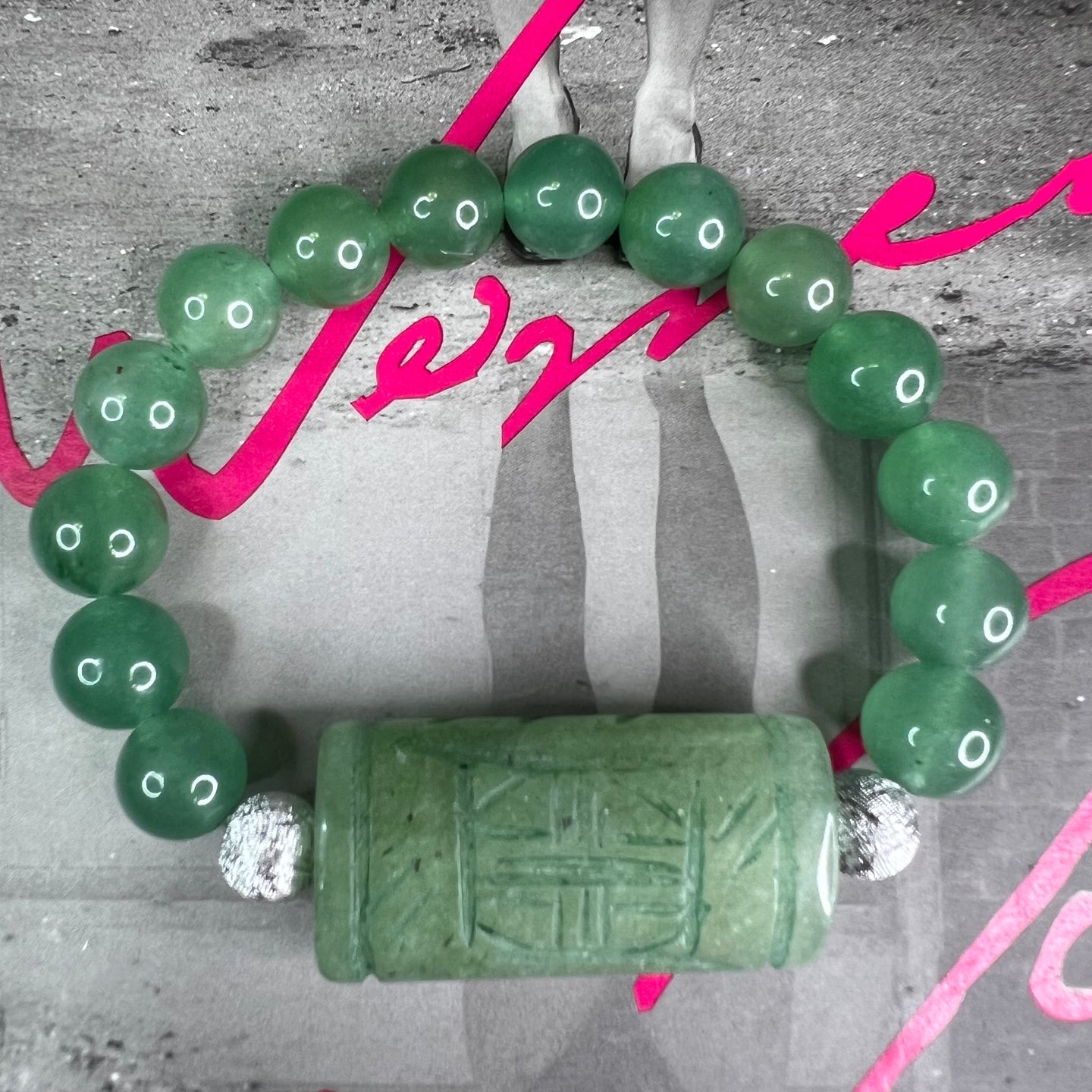 Green Onyx Stone Bracelet