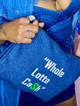 Load image into Gallery viewer, &quot;Whole Lotta Cash&quot; Denim Bag
