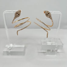 Load image into Gallery viewer, &quot;twin Snakes&quot; Earrings
