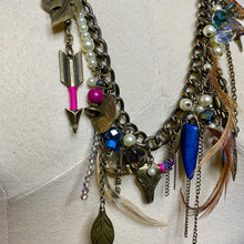 Load image into Gallery viewer, FESTIVAL BOHO &quot;Sound Spirit&quot; Bronze Charm Necklace
